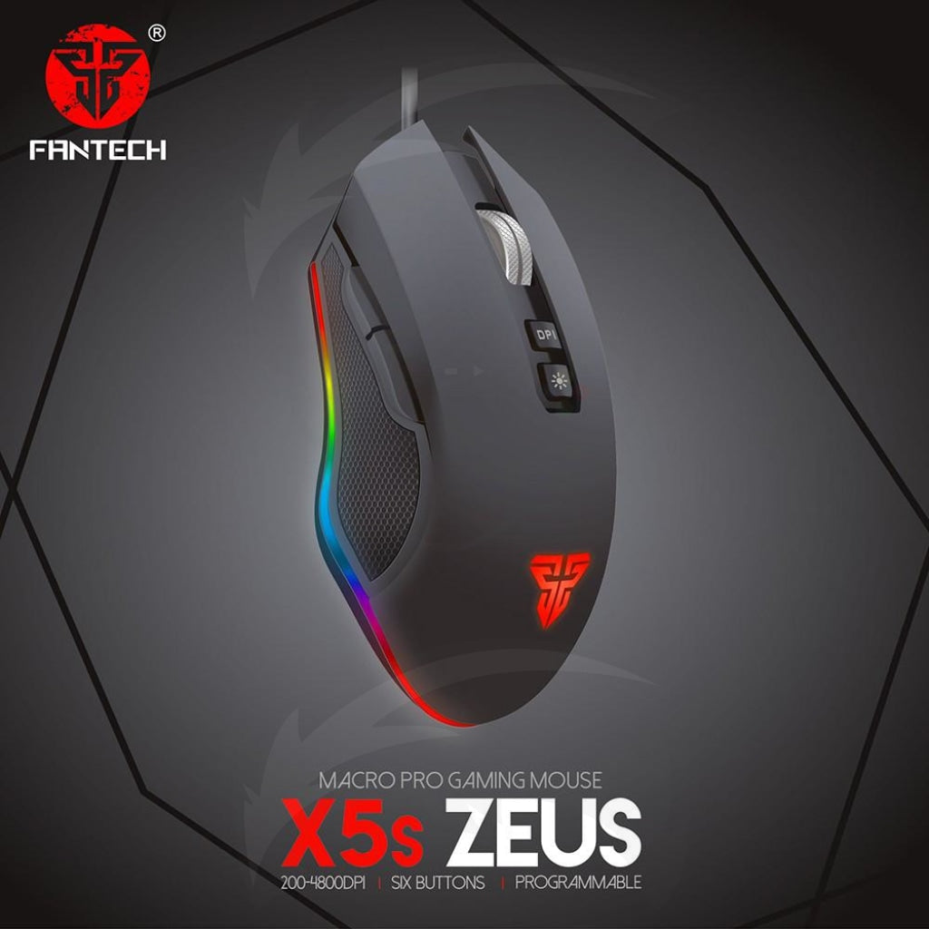 Fantech X5S Zeus Macro Pro Gaming Mouse Fantech X5S Zeus Macro Pro Gaming Mouse
